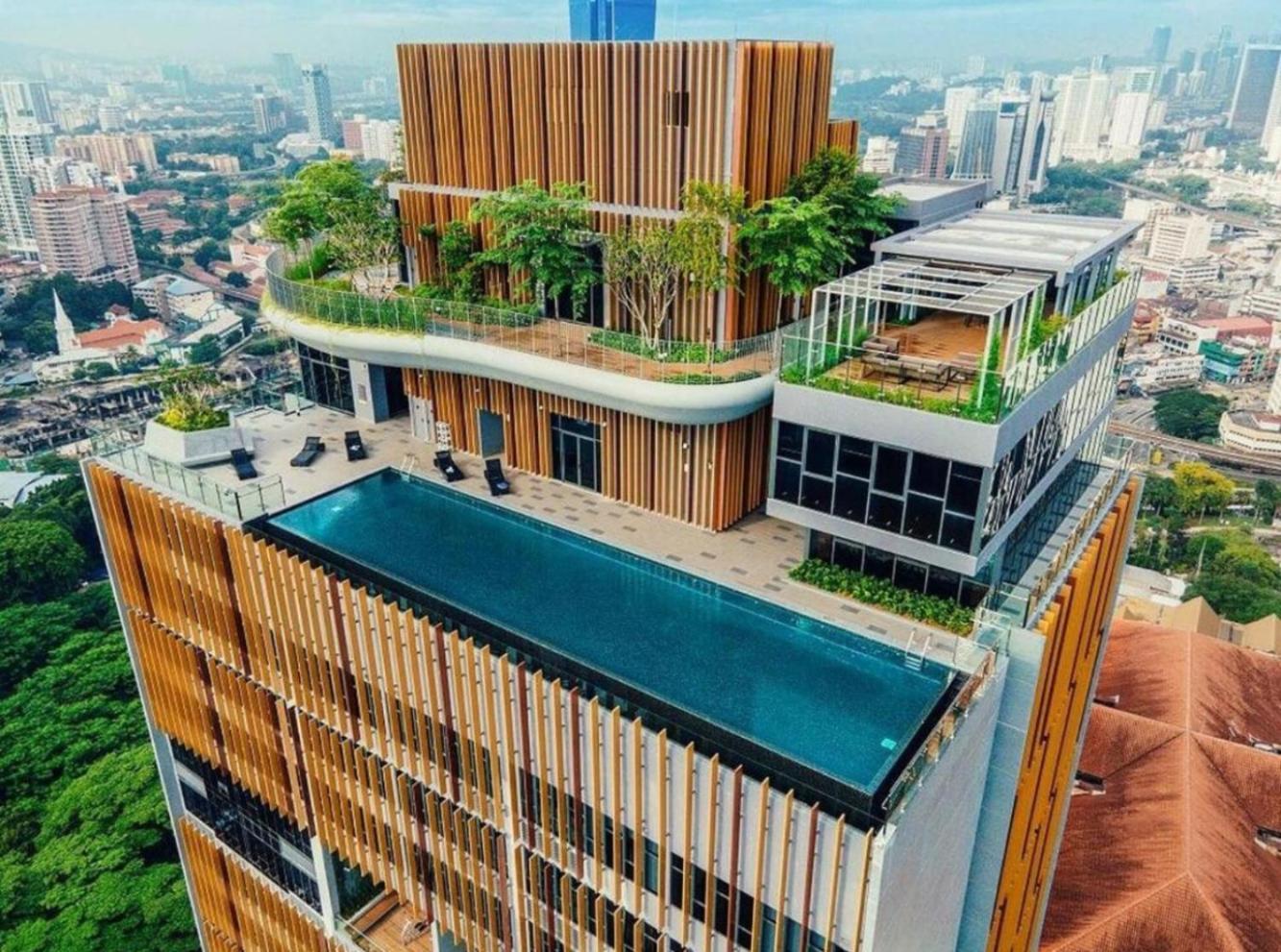 Ceylonz Suites Klcc By Twin Tower View Kuala Lumpur Exterior photo